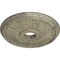 Ekena Millwork Berkshire Medallion (Canopies up to 6 3/8"), 20 1/8"OD x 3 7/8"ID x 1 7/8"P, Castle Stone Crackle CM20BE1CSC - alternate 2